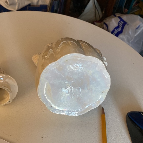 Vintage, Victorian teapot, Stephen F Austin, lusterware pottery teapot, 9 inches - Picture 8 of 8